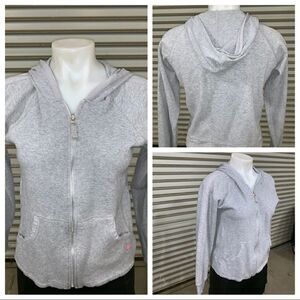 Gloria Vanderbilt 100% cotton hooded sweatshirt